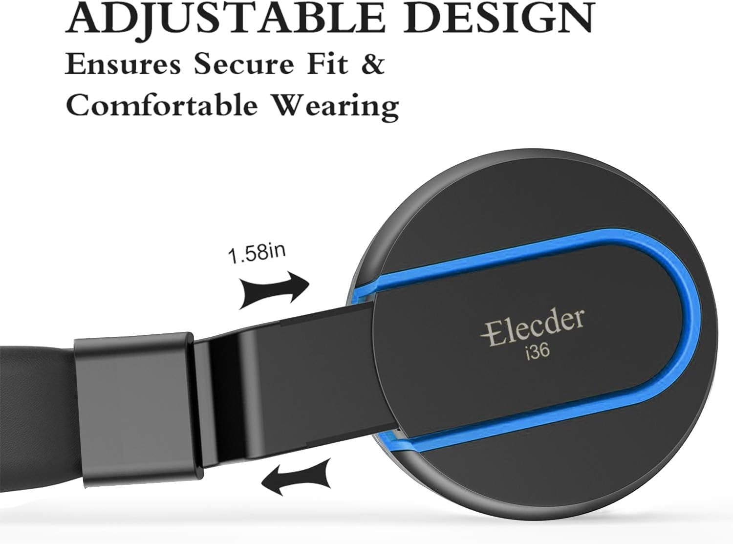 I36 Kids Headphones Children Girls Boys Teens Foldable Adjustable on Ear Headphones 3.5Mm Jack Compatible Cellphones Computer Kindle MP3/4 School Tablet Black/Blue